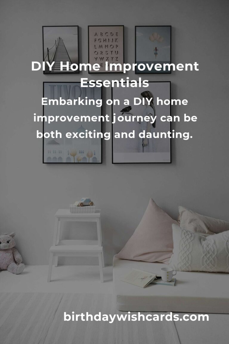 Transform Your Life with DIY Home Improvement Roadmap