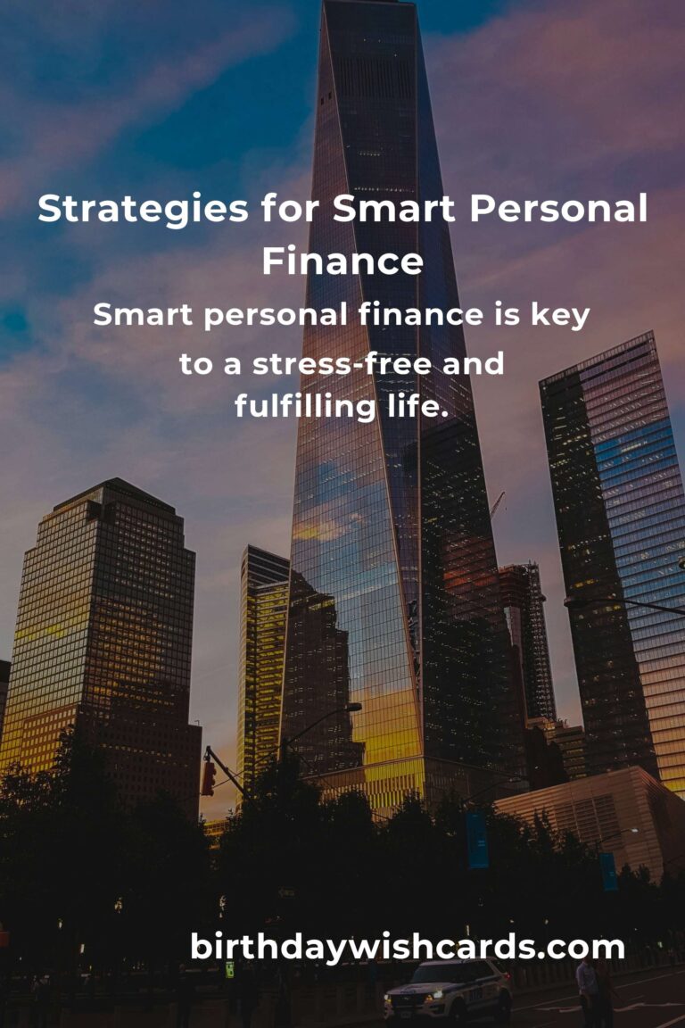 Transform Your Life with Smart Personal Finance