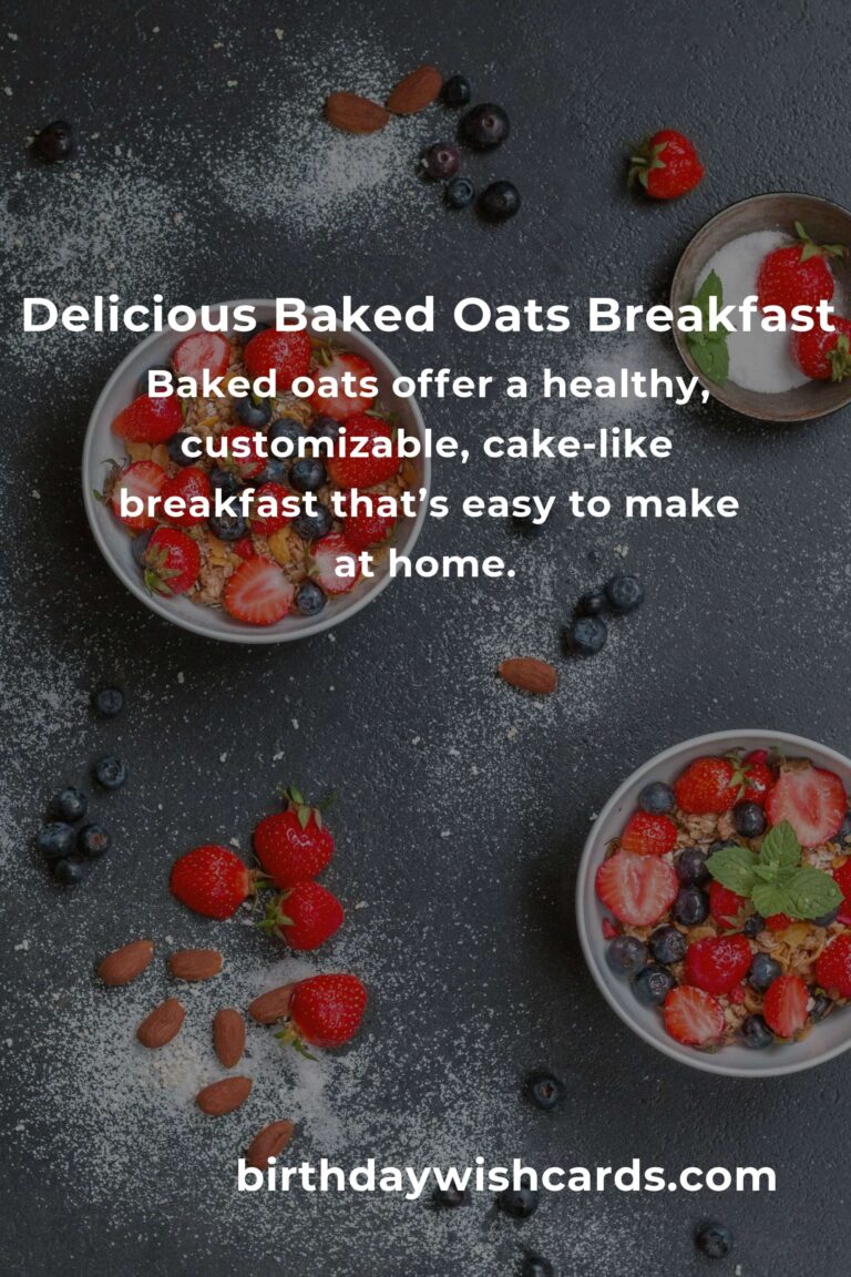 Ultimate Guide to Making Baked Oats at Home: Tips, Recipes, and Variations