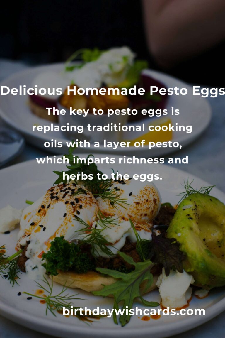 Ultimate Guide to Making Pesto Eggs at Home: Step-by-Step Recipe and Tips