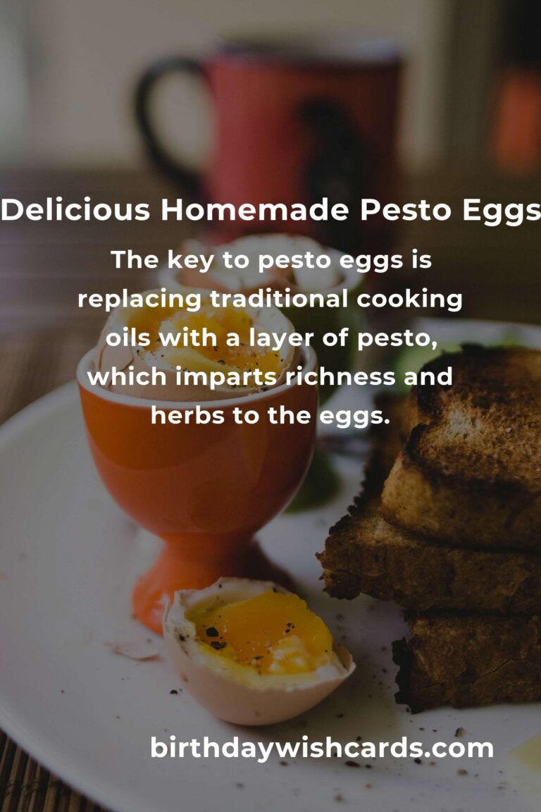 Ultimate Guide to Making Pesto Eggs at Home: Step-by-Step Recipe and Tips