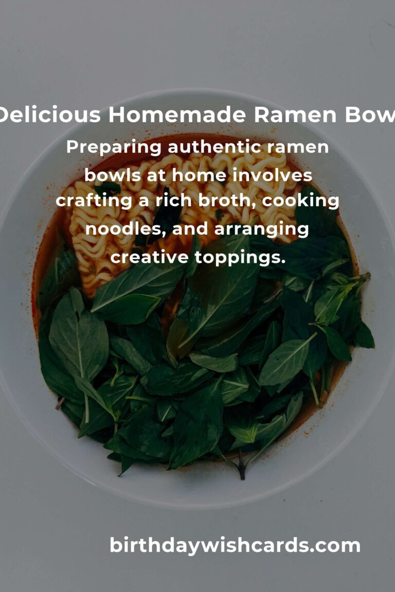 Ultimate Guide to Making a Ramen Bowl at Home: Step-by-Step Recipes & Pro Tips