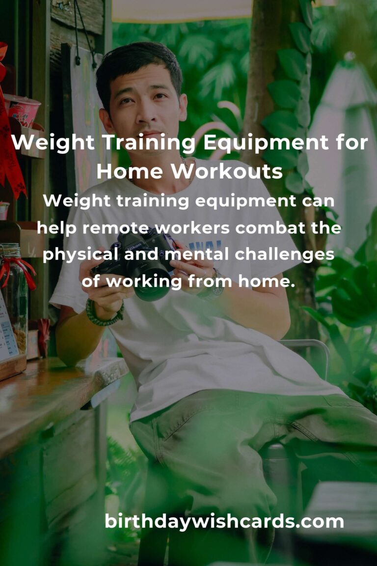 Ultimate Weight Training Equipment Guide for Remote Workers