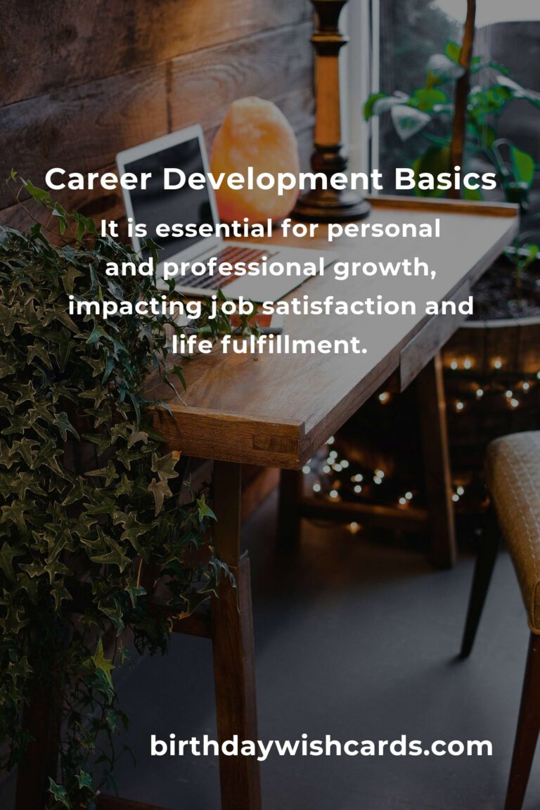 Understanding the Basics of Career Development for Success