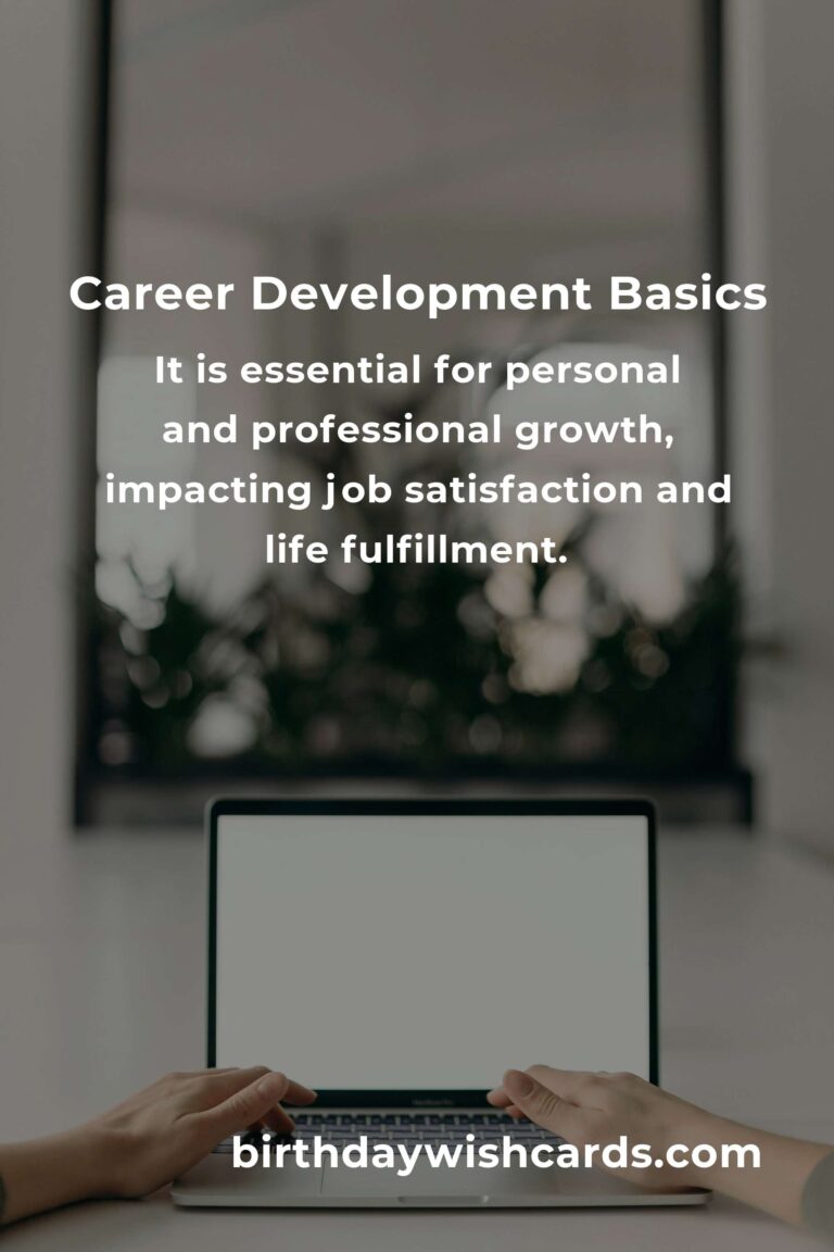 Understanding the Basics of Career Development for Success