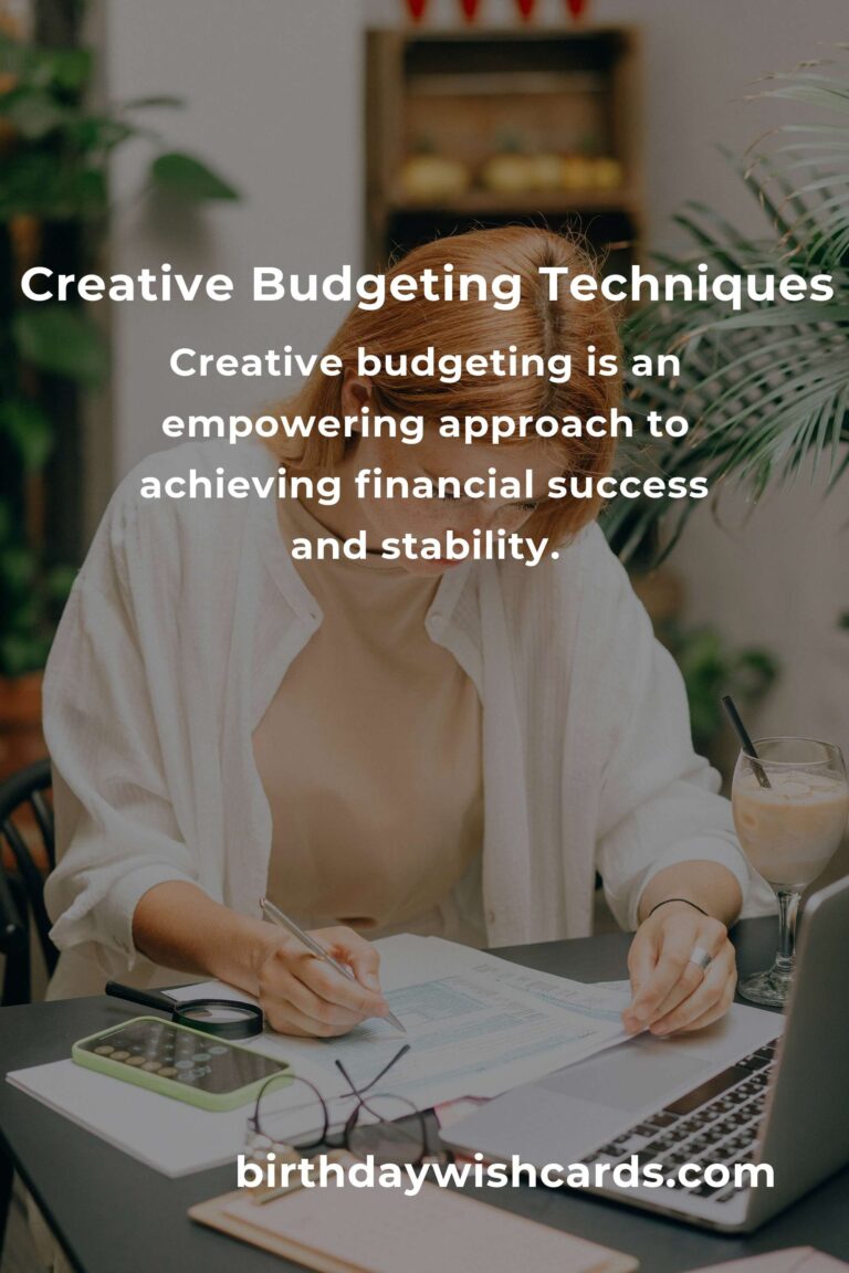 Understanding the Basics of Creative Budgeting for Financial Success