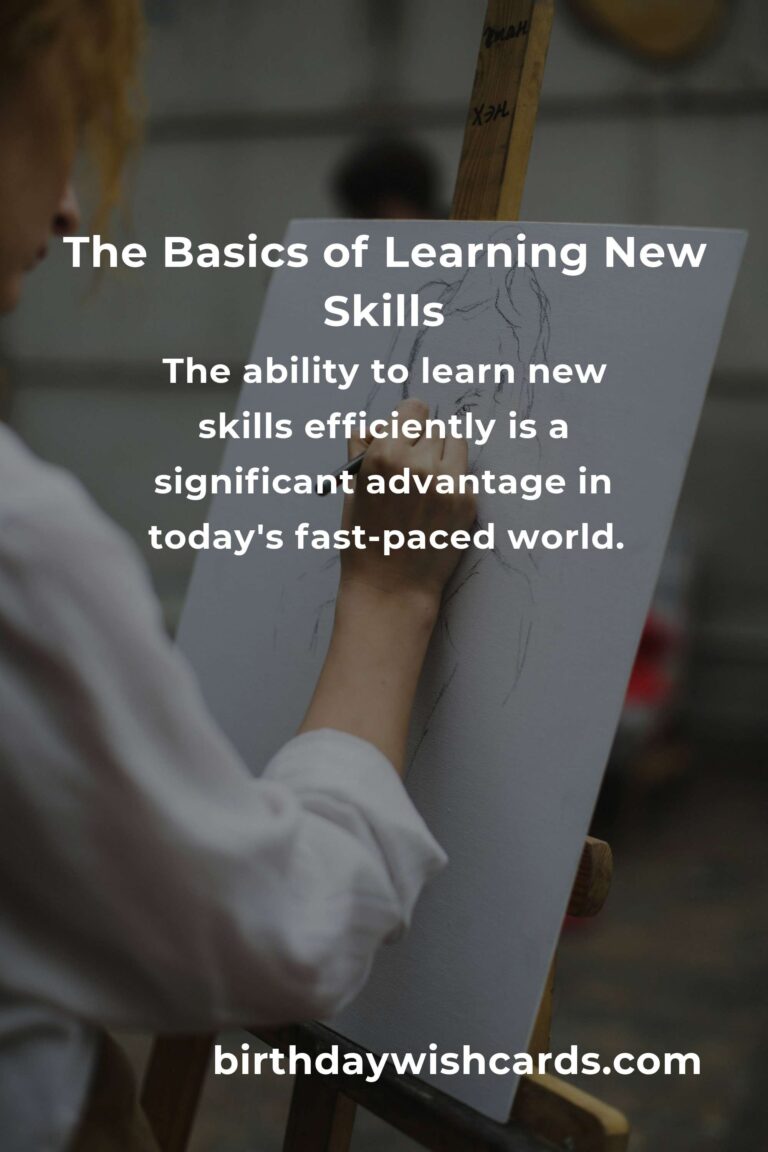 Understanding the Basics of Learning a New Skill for Success