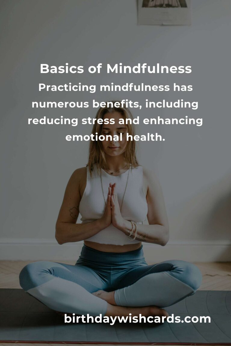 Understanding the Basics of Mindfulness: A Comprehensive Guide