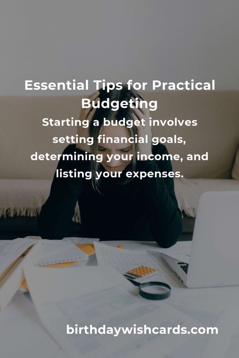 Understanding the Basics of Practical Budgeting for Financial Success