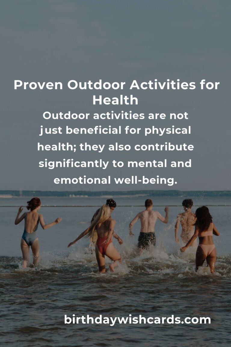 Understanding the Basics of Proven Outdoor Activities for Health and Enjoyment