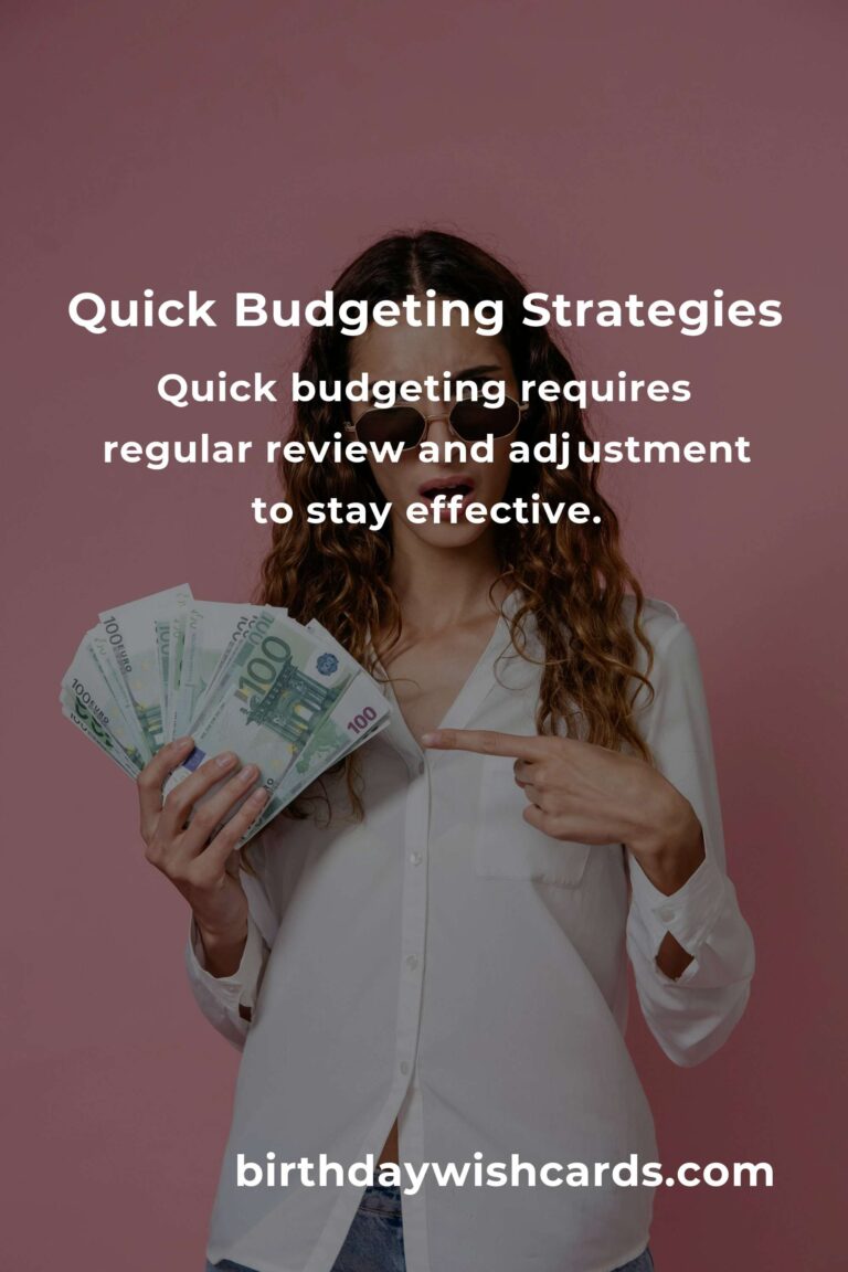 Understanding the Basics of Quick Budgeting for Financial Success