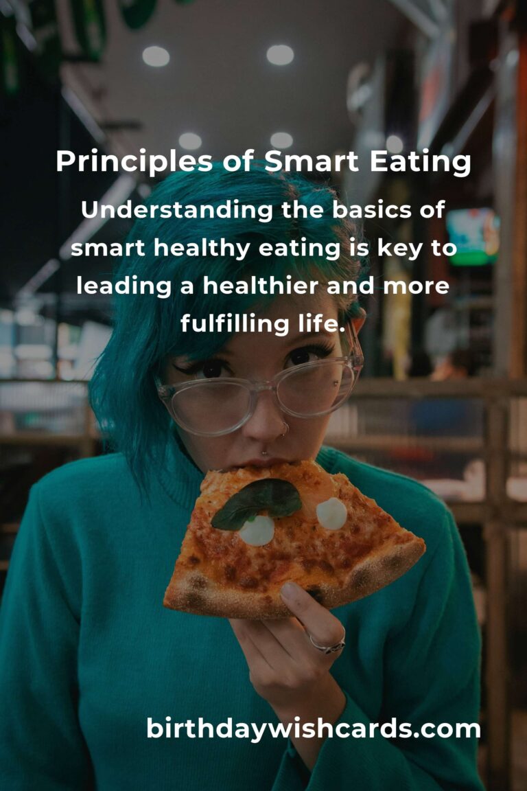 Understanding the Basics of Smart Healthy Eating