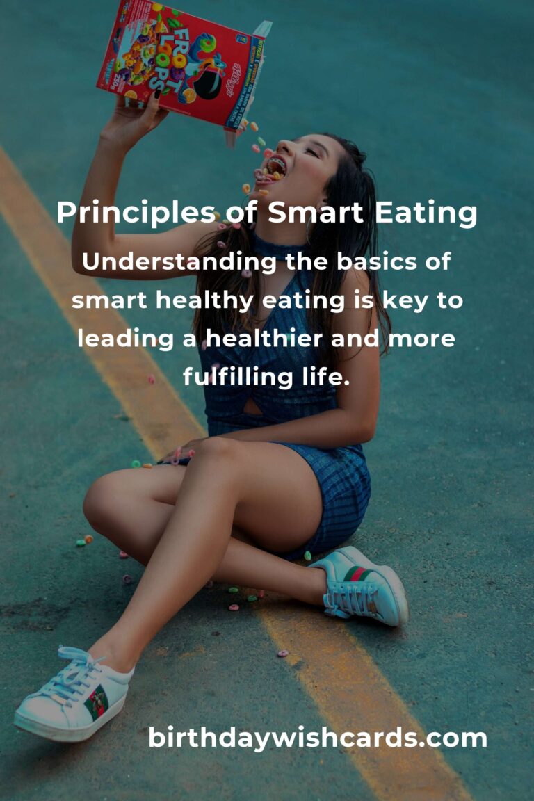 Understanding the Basics of Smart Healthy Eating