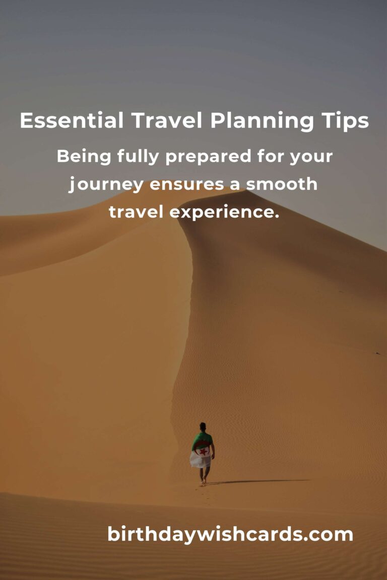 Understanding the Basics of Travel Planning: Ideas and Tips for a Perfect Trip
