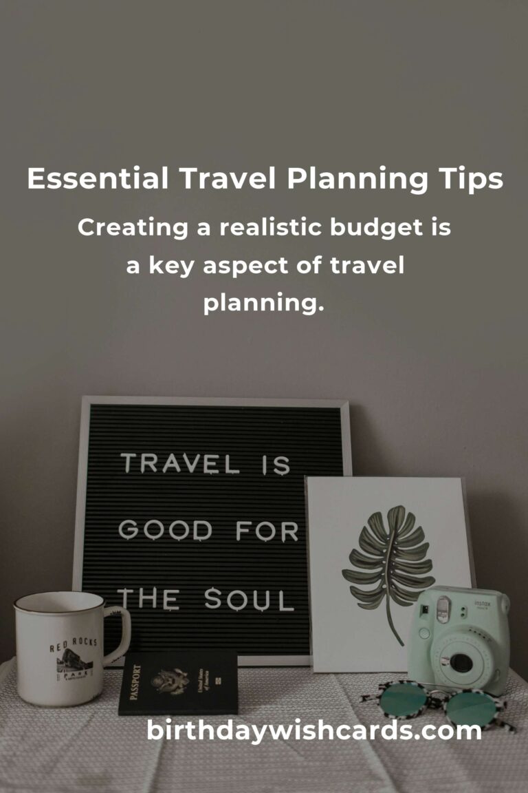 Understanding the Basics of Travel Planning: Ideas and Tips for a Perfect Trip