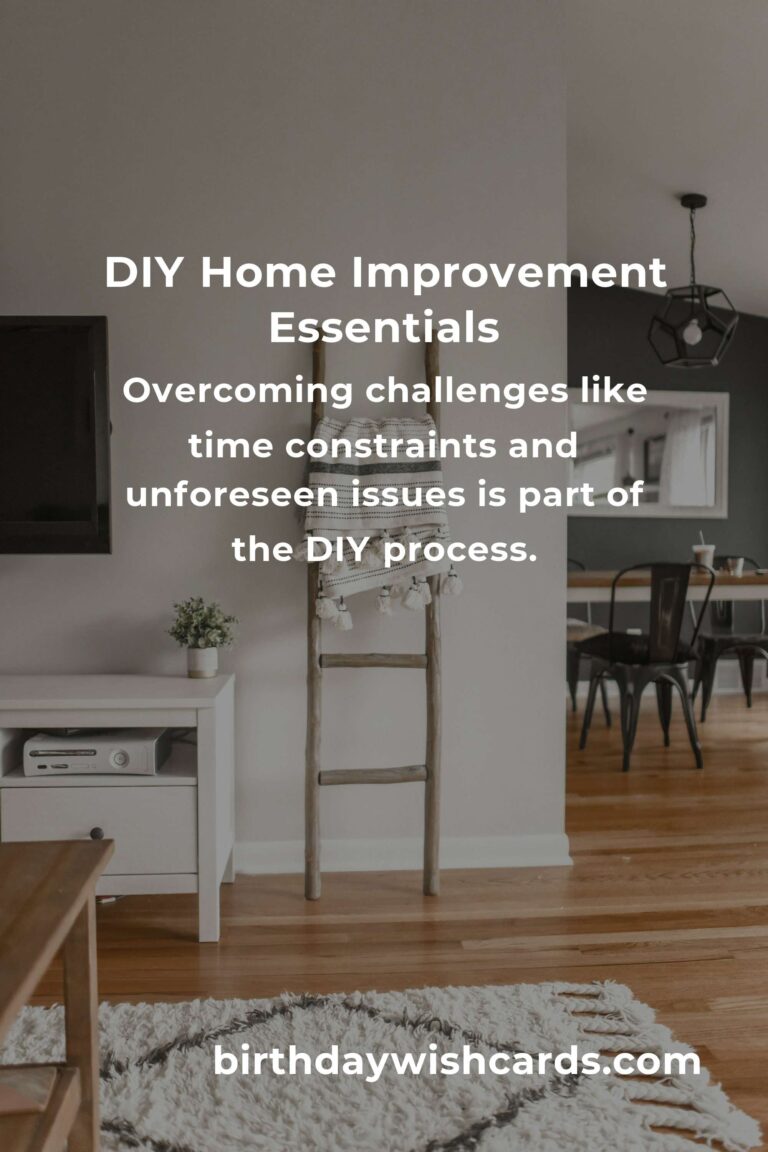 Unlocking the Power of DIY Home Improvement: Transform Your Space and Save Money