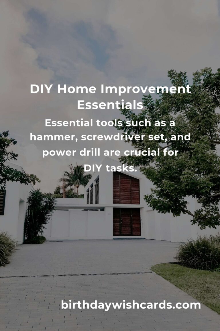 Unlocking the Power of DIY Home Improvement: Transform Your Space and Save Money