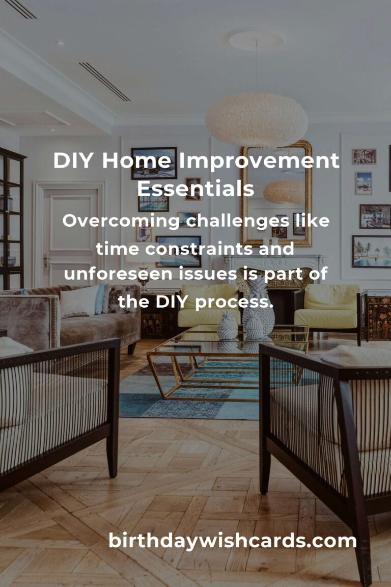 Unlocking the Power of DIY Home Improvement: Transform Your Space and Save Money