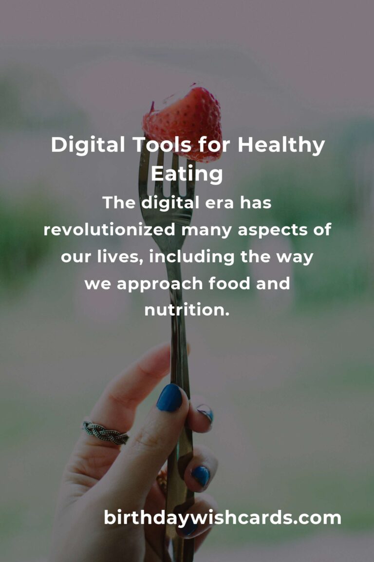 Unlocking the Power of Digital Healthy Eating: A Comprehensive Guide