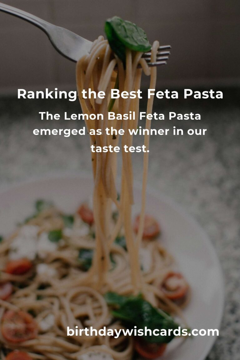We Ranked 11 Viral Feta Pastas – Here’s the Winner