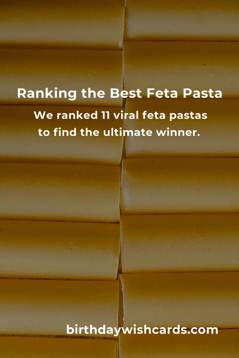 We Ranked 11 Viral Feta Pastas - Here's the Winner