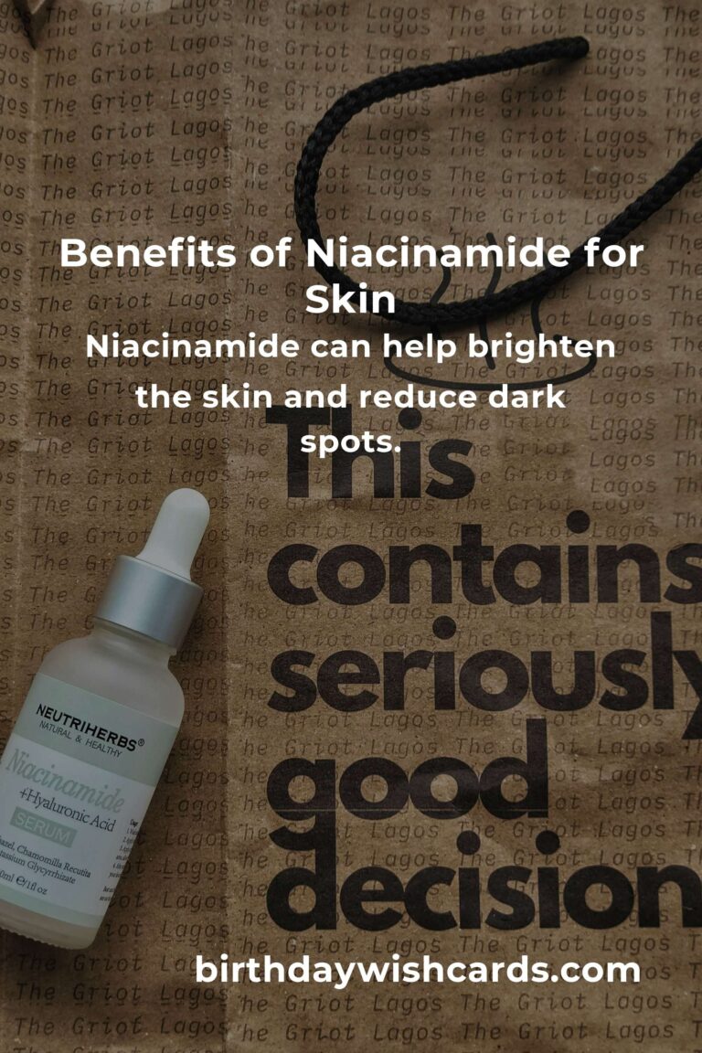 Why Everyone Is Using Niacinamide for Glowing Skin