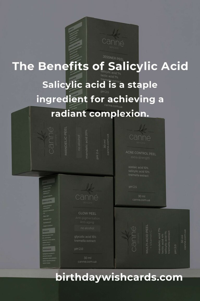 Why Everyone Is Using Salicylic Acid for Glowing Skin