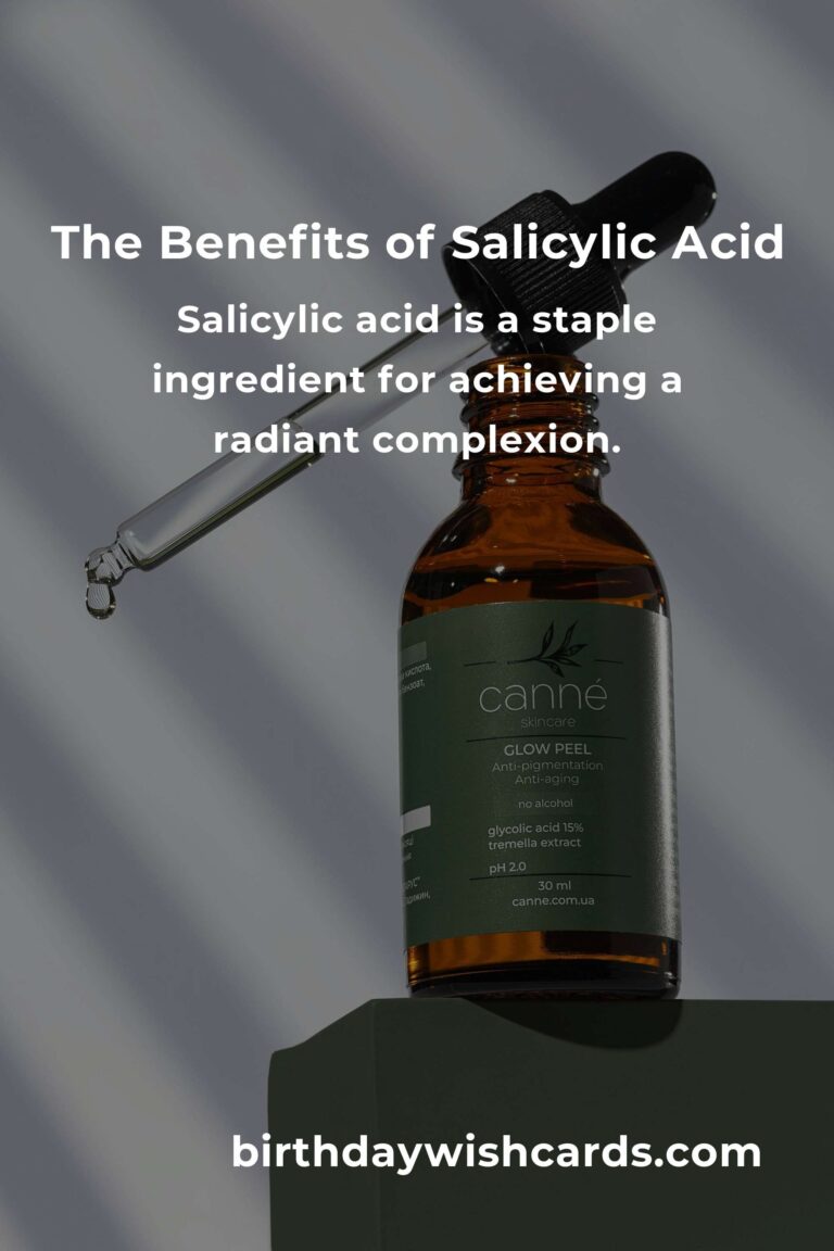 Why Everyone Is Using Salicylic Acid for Glowing Skin