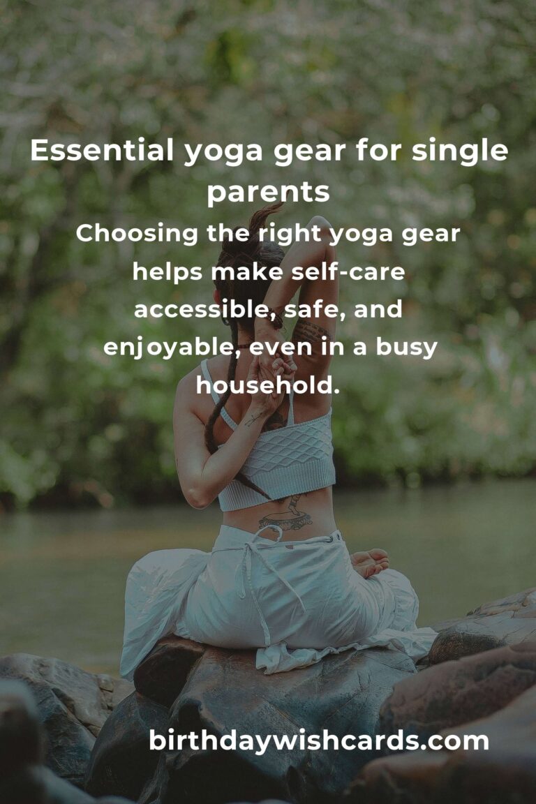Yoga Equipment Guide for Single Parents: Essential Tools for Your Home Practice