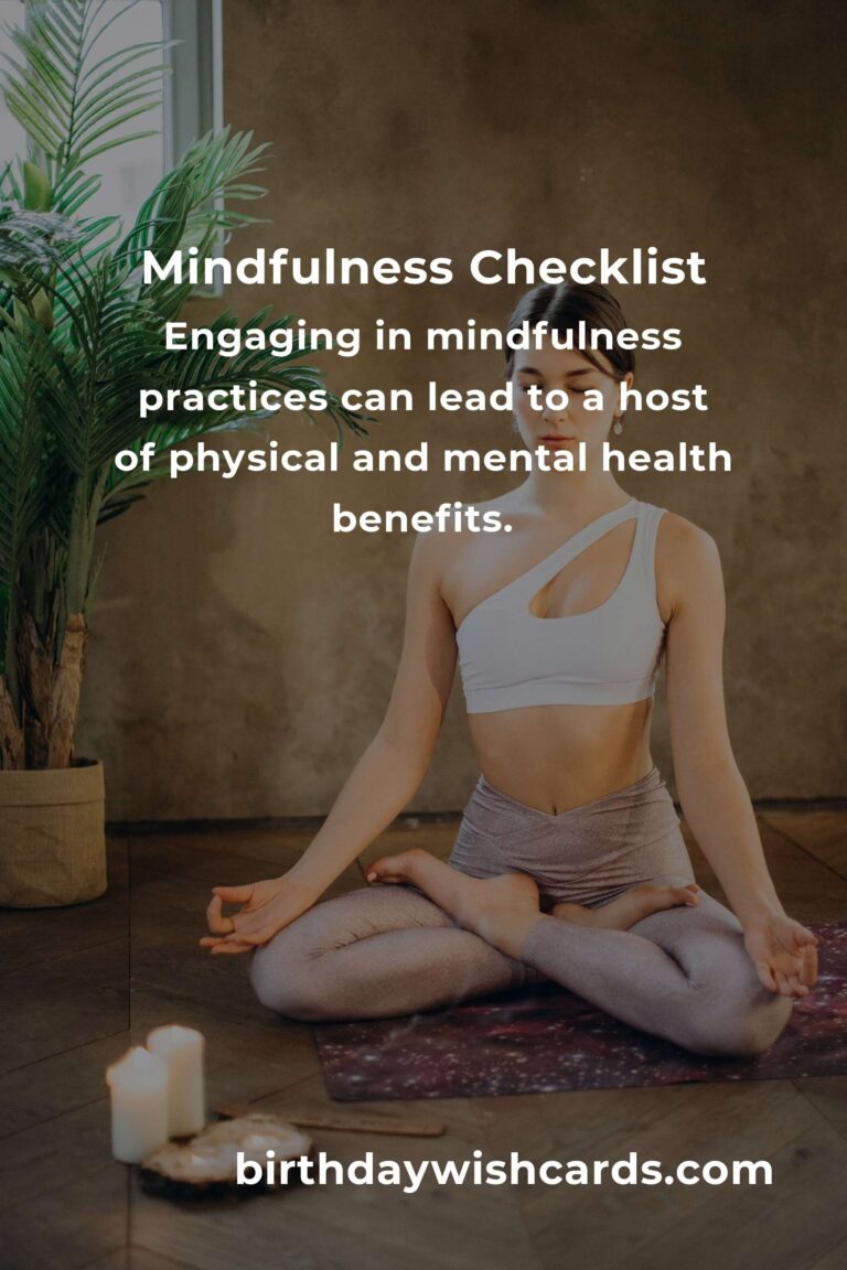Your Complete Checklist for Easy Mindfulness: A Simple Guide to Inner Peace