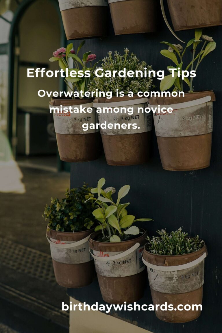Your Complete Checklist for Effortless Gardening Tips
