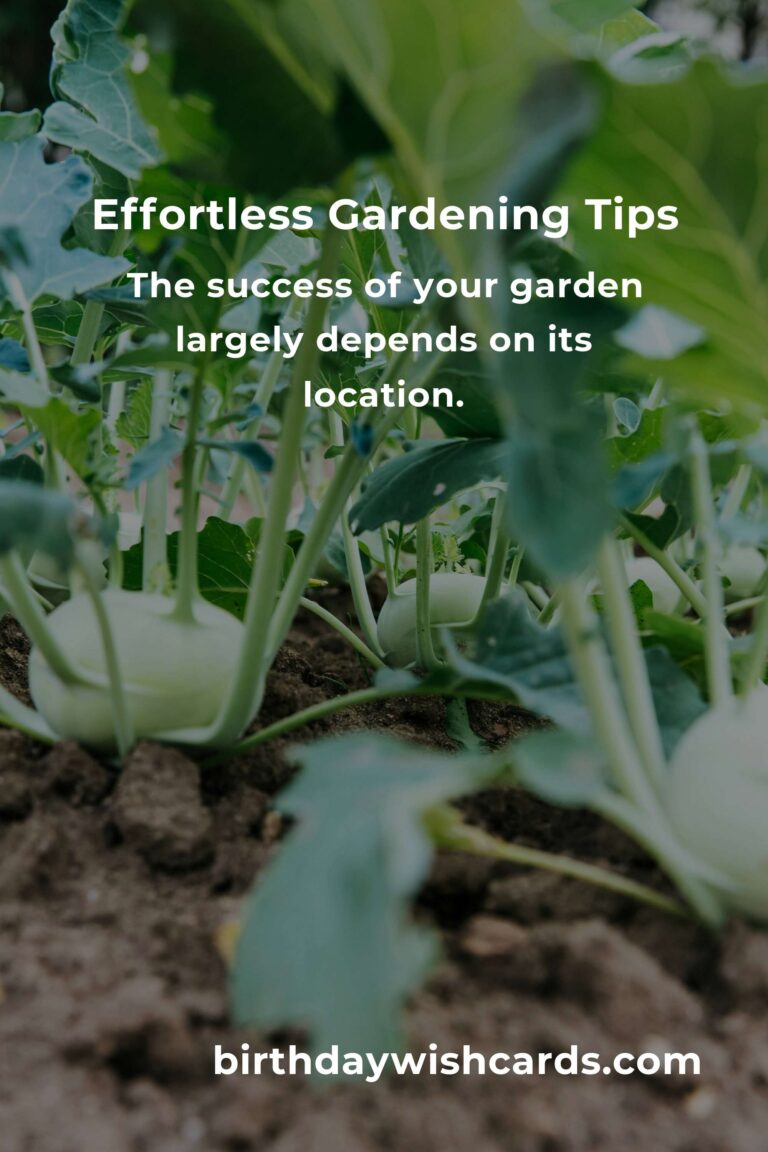 Your Complete Checklist for Effortless Gardening Tips