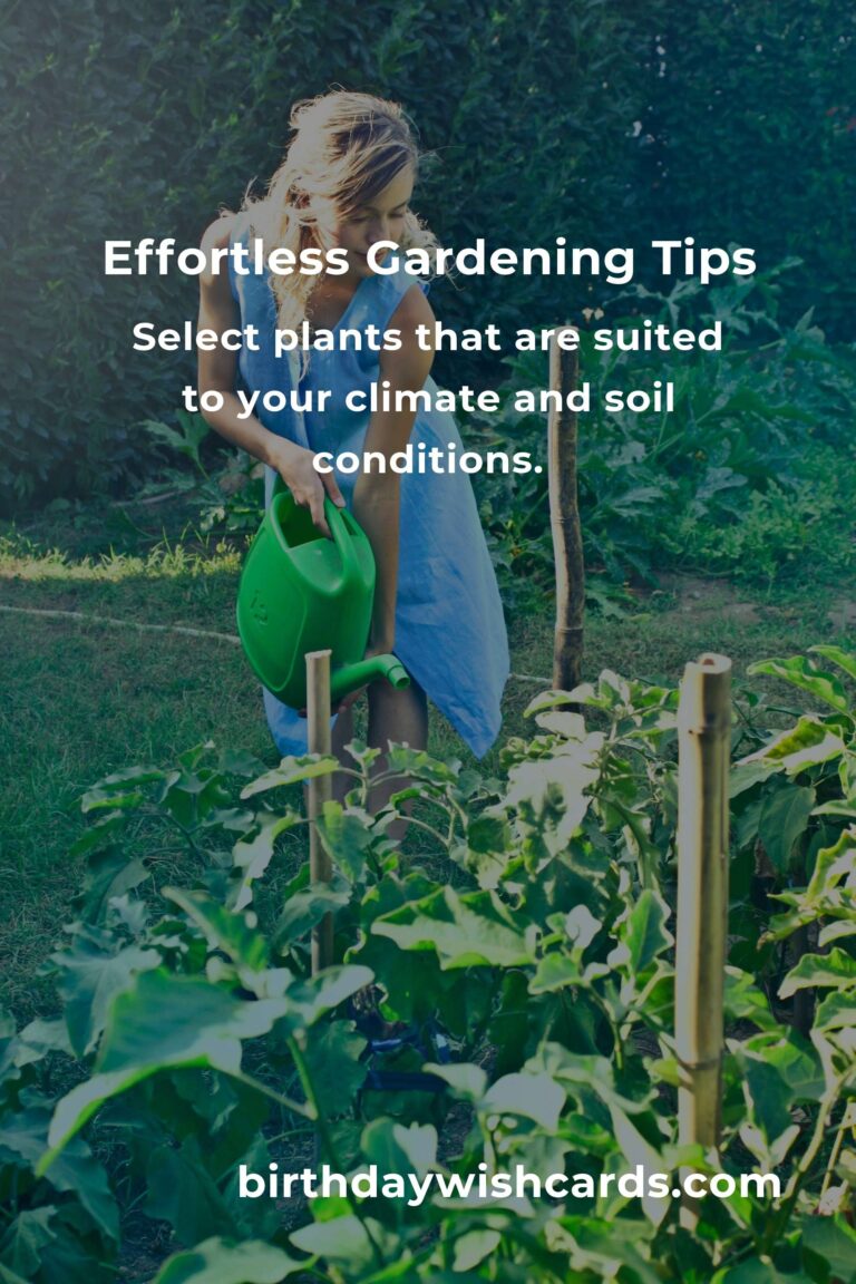 Your Complete Checklist for Effortless Gardening Tips