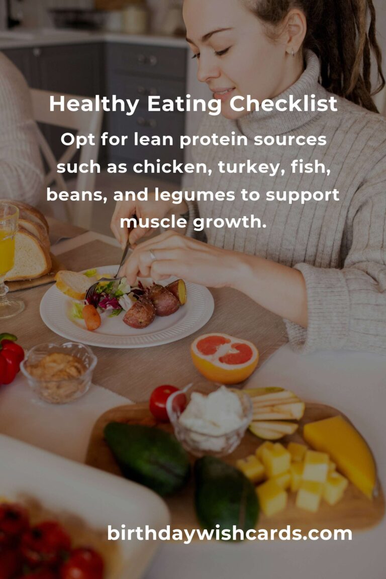Your Complete Checklist for Healthy Eating Ideas