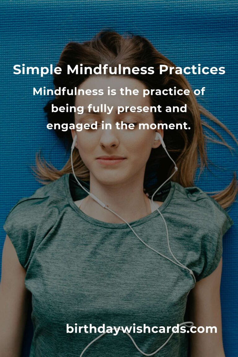 Your Complete Checklist for Simple Mindfulness