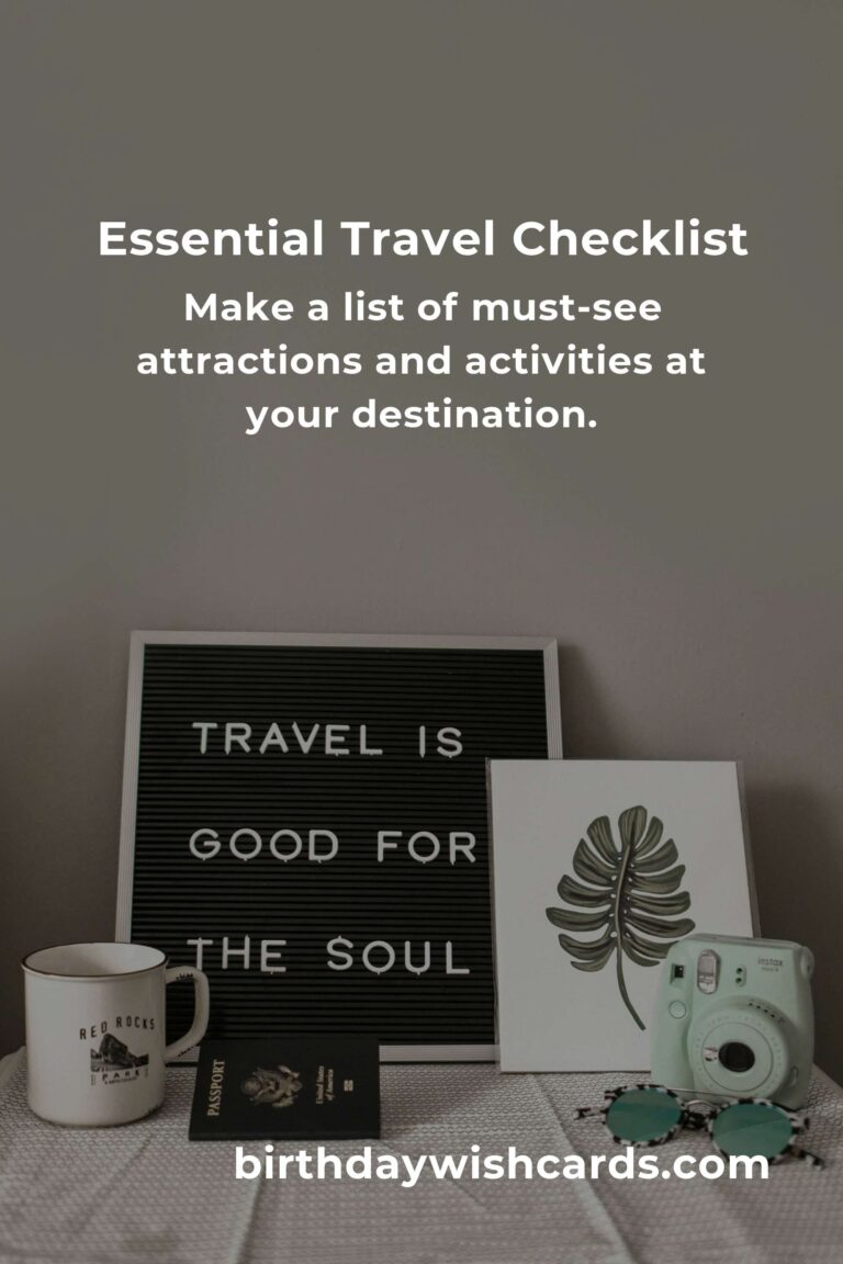 Your Complete Checklist for Travel Planning Ideas