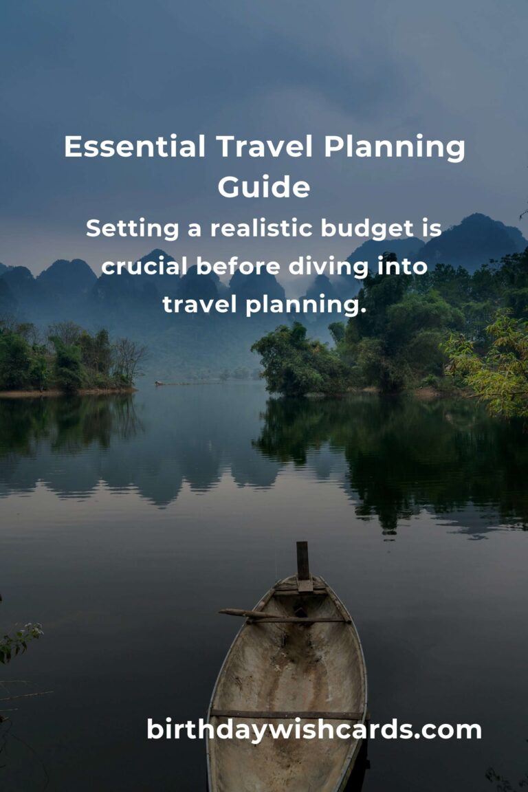 Your Comprehensive Checklist for Seamless Travel Planning