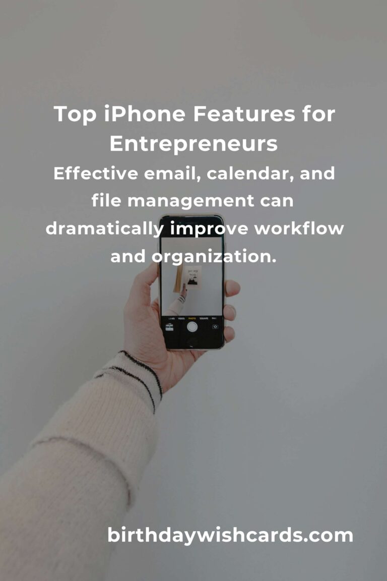 iPhone Tips: The Complete Guide for Entrepreneurs to Boost Productivity