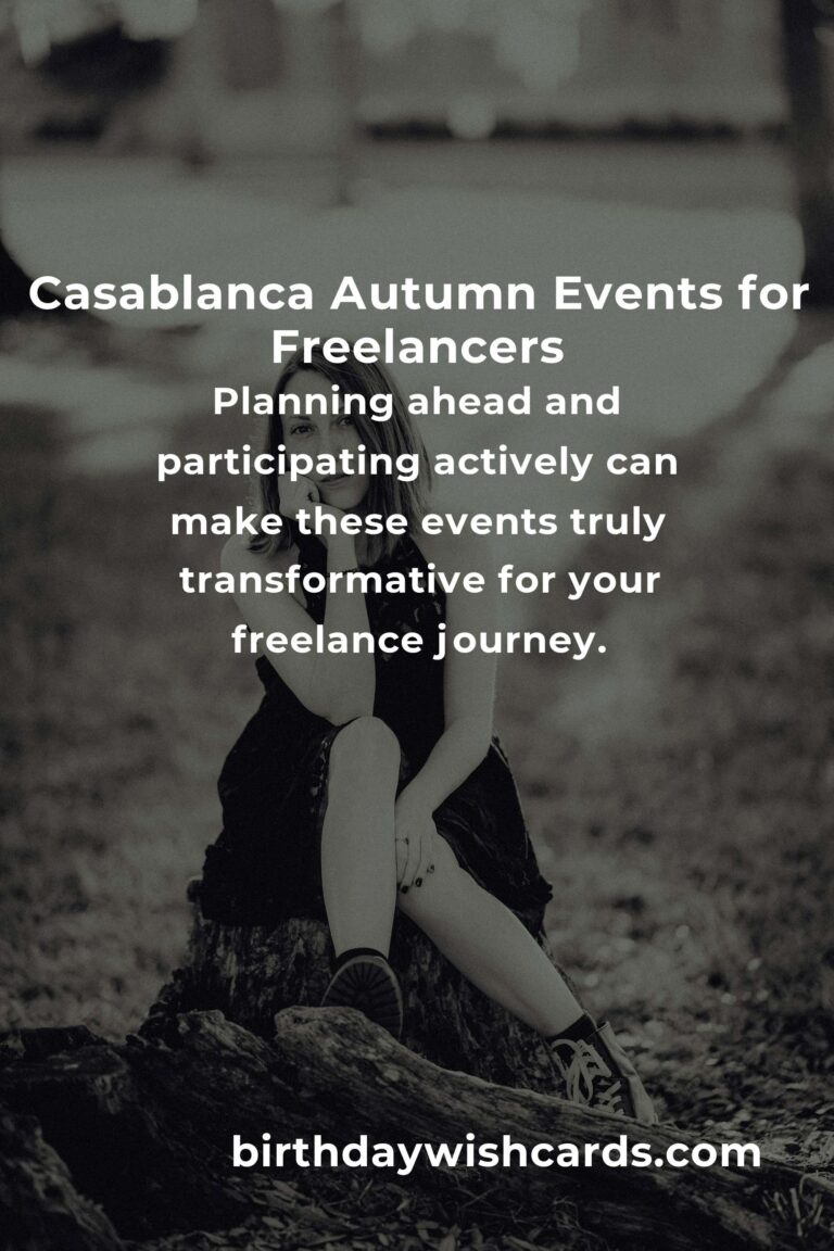 10 Best Fall Events in Casablanca Every Freelancer Must Experience in 2024