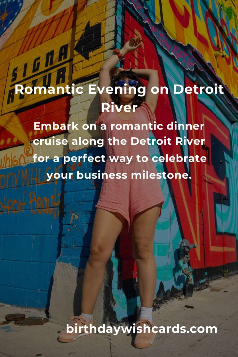 10 Creative Company Anniversary Ideas for Couples in Detroit