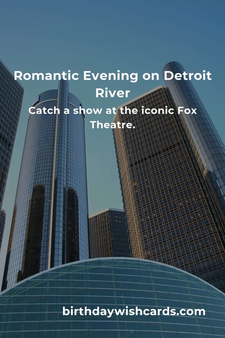 10 Creative Company Anniversary Ideas for Couples in Detroit