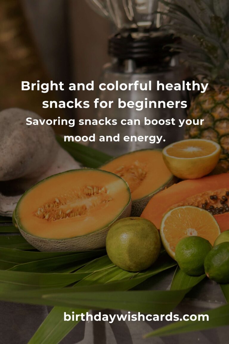 10 Healthy Snacks for Beginners: Discover Joyful Eating Without Guilt