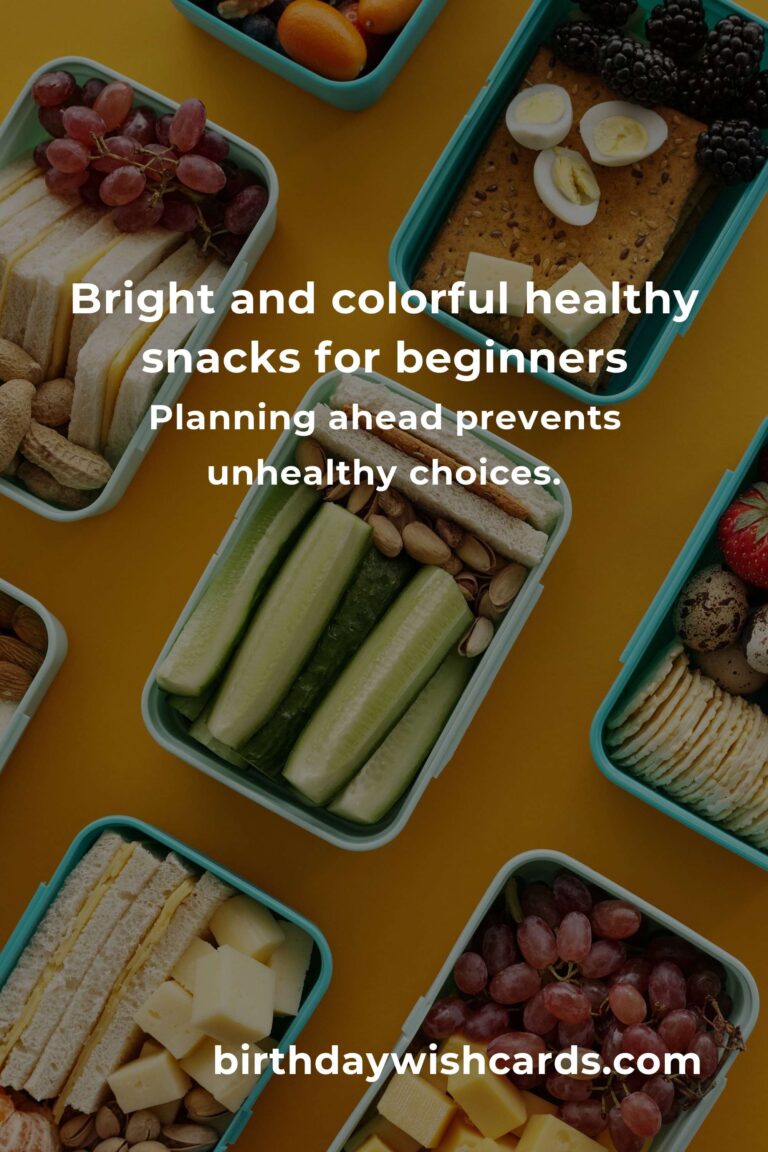 10 Healthy Snacks for Beginners: Discover Joyful Eating Without Guilt