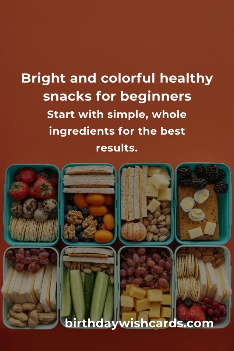 10 Healthy Snacks for Beginners: Discover Joyful Eating Without Guilt