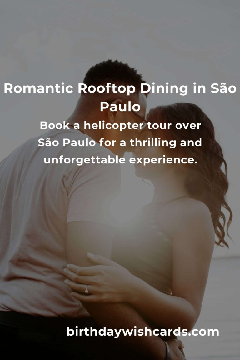 10 Memorable Career Anniversary Ideas for Couples in São Paulo