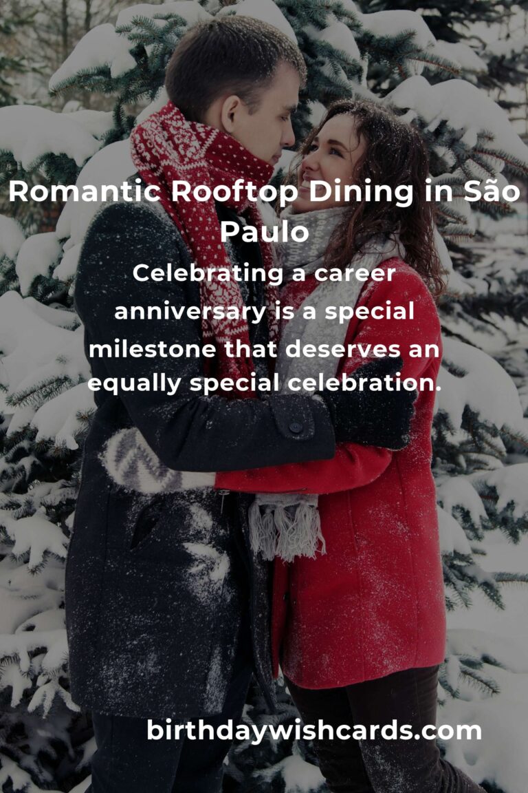 10 Memorable Career Anniversary Ideas for Couples in São Paulo