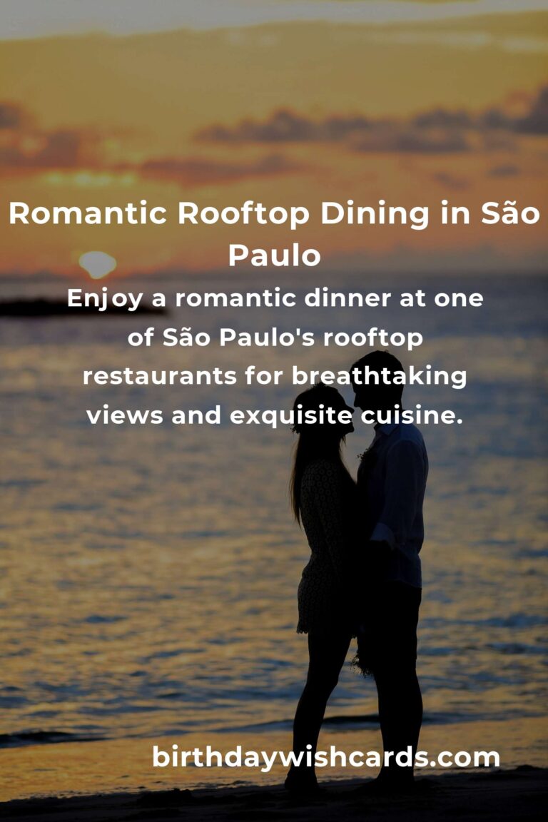 10 Memorable Career Anniversary Ideas for Couples in São Paulo