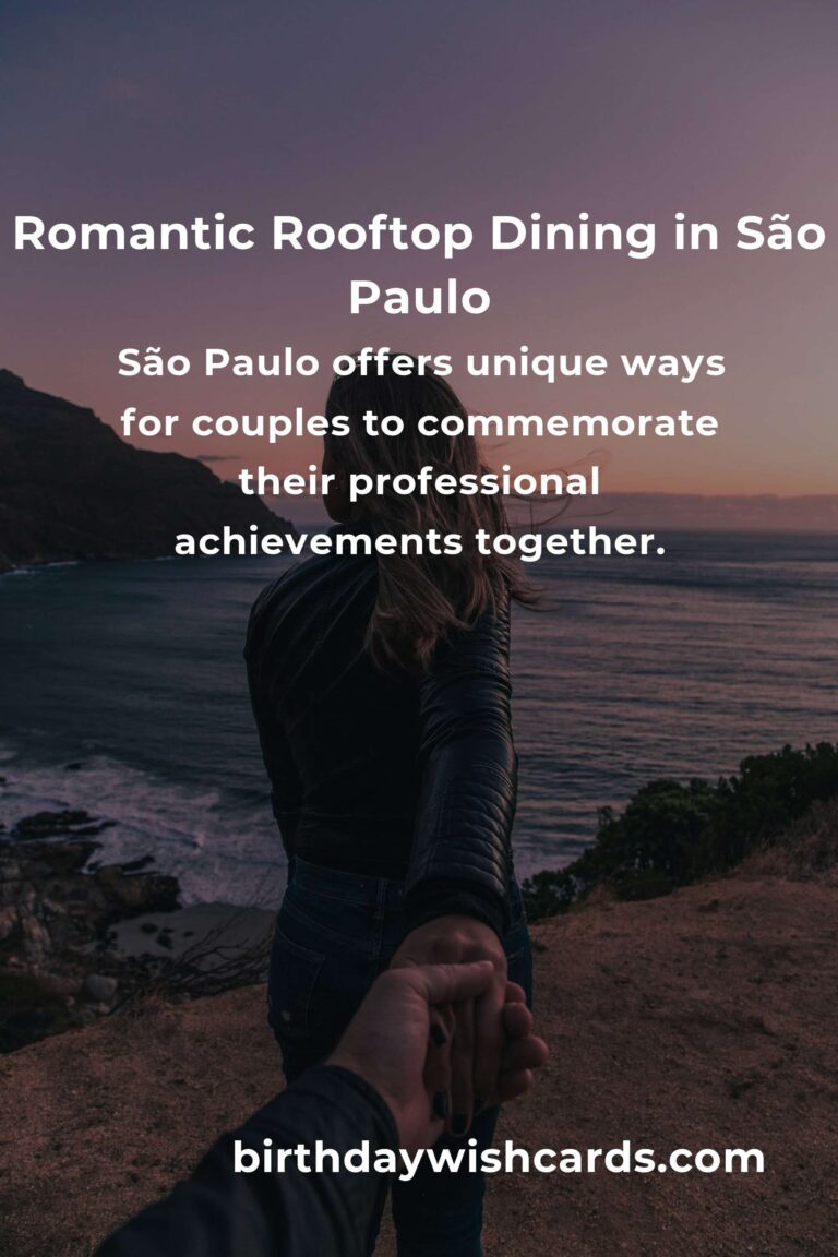 10 Memorable Career Anniversary Ideas for Couples in São Paulo
