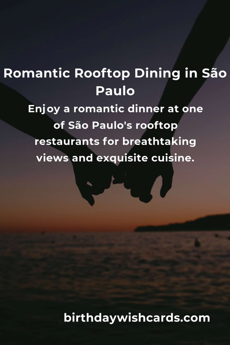 10 Memorable Career Anniversary Ideas for Couples in São Paulo