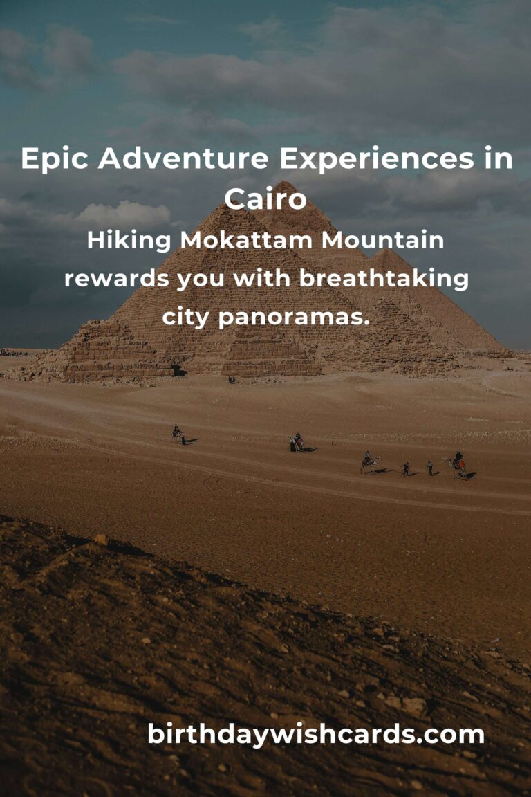 11 Unforgettable Adventure Spots in Cairo That Will Ignite Your Soul